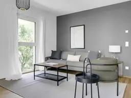 Neubau mit Stil! 3 Zimmer mit Balkon und hipper Wohnküche! Sowie Parkett, Badewanne und Ausblick (VIE182)
