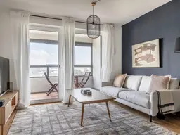 Trienna-Living, 2 Zi-Wohnung mit Balkon, Fitness, Sauna; Neubau top Saniert, top Verkehrsanbindung (VIE309)