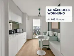 Toplage zwischen Schönbrunn &amp; Innenstadt, Neubau Erstbezug mit Terasse, top ausgestattetes Studio (VIE58)