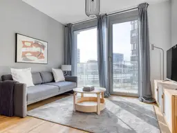 Traumblick über Wien, Belview Tower mit Gym, Wellness &amp; Lounge, 2 Zimmer + Balkon, 4. Stock, U-Bahn(VIE252)