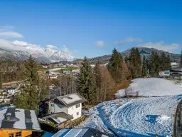 Altbestand mit Projektierung und Alpenblick