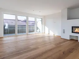 Neubau: Moderne 3 Zi. DG-Wohnung