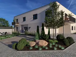 Wohnen im Grünen - NEUBAU - 2-Zimmer-Wohnung in Ruhelage