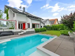 Modernes Einfamilienhaus in ruhiger Wohnsiedlung