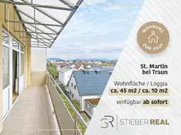 ANLEGER AUFGEPASST! – GUT VERMIETETE WOHNUNG MIT LOGGIA