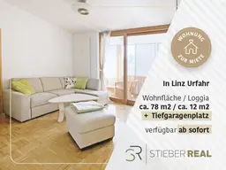 JUST BRING YOU! Vollmöblierte Wohnung mit TG in Urfahr! Heizkosten inkludiert!