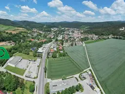 Grundstück inkl. Halle in Pottenstein anmietbar
