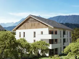 2-Zimmer Neubau-Wohnung mit Balkon im Ortszentrum