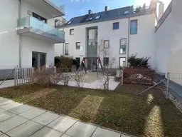 Gartenwohnung - Praxis - Büro | Barrierefrei | Modern | Neuwertig | 83 m² | 2 Garagenplätze | 2500 Baden Zentrum