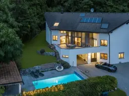 2371 Hinterbrühl | VILLA für Großfamilie| Pool | Einlieger-Wohnung/Büro| Süd - Fernblick | Privatsphäre