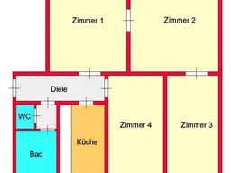 Großzügige 4-Altbauwohnung mit Inennhofbalkon zwischen Dietrichsteinplatz und Herz-Jesu-Kirche zu vermieten!