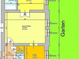 Gepflegte Altbauwohnung mit eigenem Garten bei UNI/Geidorfplatz
