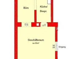 Kleines Geschäftslokal mit Autostellplatz in der Leonhardstraße für Ärzte/Therapeuten, Verkauf oder Büro zu vermieten!