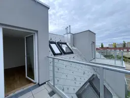 2-Zimmer Wohnung im Dachgeschoss mit Terrassen in 1220 Wien