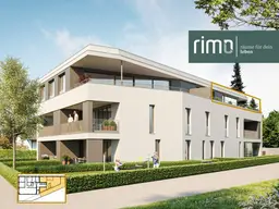 Wohnanlage in Altach | 3-Zimmer-Dachgeschosswohnung mit Terrasse