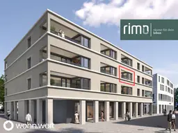2-Zimmerwohnung am Jahnplatz inmitten von Feldkirch - Erstbezug - zu mieten - Top A2.5