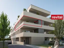 1A-Lage von Lustenau - Ruhige und Zentrale Terrassenwohnung - Top 9