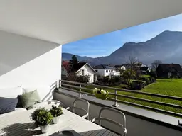 4-Zi-Wohnung mit großer Loggia.
