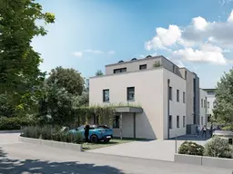 Exklusive 2-Zimmer-Dachgeschosswohnung mit Terrasse &amp; Carport - provisionsfrei