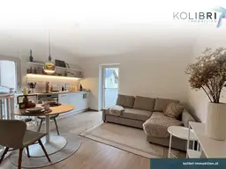 Vollmöblierte 2,5-Zimmer-Maisonette-Wohnung mit Balkon in Maxglan