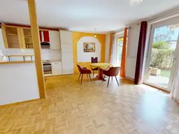 Barrierefreie 2-Zimmer-Wohnung mit Garten