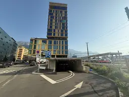 Garagenparkplatz am Innsbrucker Hauptbahnhof