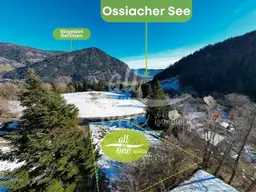 Sonniger Baugrund in erhöhter Lage mit Blick auf den Ossiacher See (Nahe Villach)