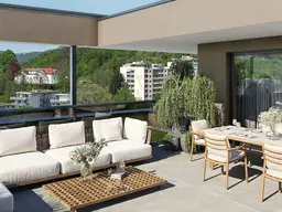Graz-Geidorf: moderne Penthouse-Wohnung in hochwertiger Ausführung | Erstbezug provisionsfrei