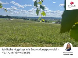 Exklusives Investment: Großflächiges Bauland mit unverbaubarem Panorama