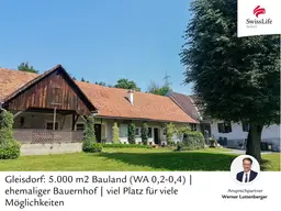 Gleisdorf: 5.000 m2 Bauland (WA 0,2-0,4) | ehemaliger Bauernhof | viel Platz für viele Möglichkeiten