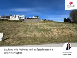 Bauland mit Freiheit: Voll aufgeschlossen &amp; sofort verfügbar