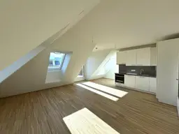 Wunderbare 2-Zimmer Dachgeschosswohnung in schönem Neubauprojekt beim Kagraner Platz - *ALF 24*