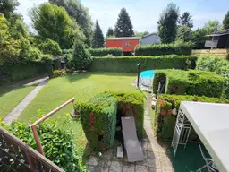 Ferien in der Au: Stelzenhaus am linken Donauufer
