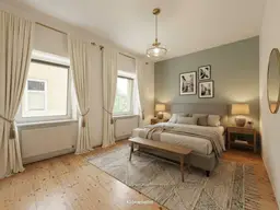 Vorgarten: Gemütliche Balkonwohnung + Nähe Donauinsel + Sonniges Wohnzimmer + Teilbar auf 3 Zimmer