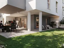 ZIELGERADE Eisenstadt Tür 09 - ca. 90m², 5 Zimmer Gartenwohnung im Neubau Erstbezug
