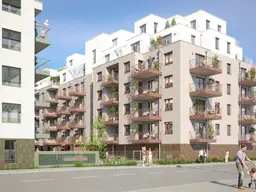 "BEIM DONAUKANAL" - Gartenwohnung im Erstbezug - 3 Zimmer mit großer Freifläche (FH1)