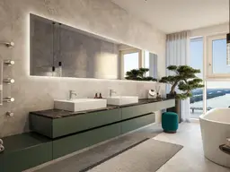 MARINA TOWER - PENTHOUSE-Wohnung im 39. Geschoß mit fantastischer Dachterrasse