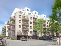 "WOHNEN NÄHE DONAUKANAL" - Neubau Singlewohnung, provisionsfrei vom Bauträger (FH13)