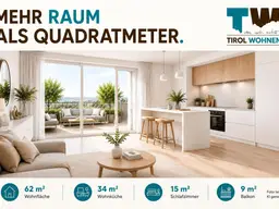 Mehr Raum als Quadratmeter. Wohnqualität beginnt mit einem durchdachten Grundriss.