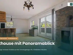 PENTHOUSE MIT UNVERBAUBAREM PANORAMA- BLICK UND DREISEITIGER TERRASSE