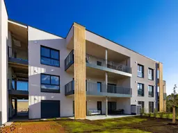 3-Zimmer Neubauwohnung mit 2 Balkonen, Tiefgarage, Erdwärme, Deckenkühlung, Fußbodenheizung, Photovoltaik, provisionsfrei, nachhaltig, exklusiv