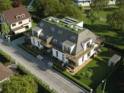Provisionsfreie, DG-Terrassen-Wohnung in Grünruhelage - Erstbezug mit hochwertiger Ausstattung und Tiefgarage