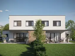 Wohnen mit Lebensqualität - modernes Doppelhaus in Leonding