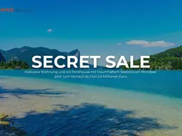 SECRET SALE - Exklusive Wohnung und ein Penthouse mit traumhaftem Seeblick am Mondsee - jetzt zum Verkauf ab 2 bis 3,5 Millionen Euro.