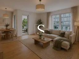 DAS STADTGLÜCK "NEUNZEHN" | 3-Zimmer Wohnung mit Loggia | Barrierefrei &amp; Tiefgarage | Provisionsfrei