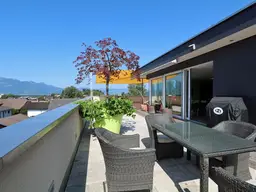 Maisonette Wohnung mit riesiger Dachterrrasse