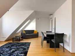 Klimatisierte 2-Zimmer-DG-Eigentumswohnung mit Balkon - Siegfriedgasse