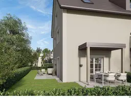 Townhouse mit zwei Terrassen in Nonntal