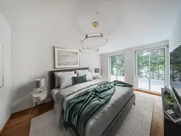 EXKLUSIVES WOHNEN MIT GARTEN UND TERRASSE: TOP-SANIERTE 3-ZIMMER-WOHNUNG MIT STELLPLATZ IM COTTAGEVIERTEL