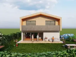005 Haus Pirknerklamm Wohnen im Grünen - hochwertiges Holzhaus mit Wohlfühlfaktor und sonnigen Garten